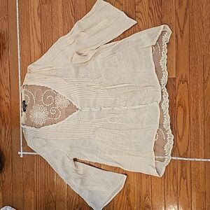 Delicate, boho blouse top